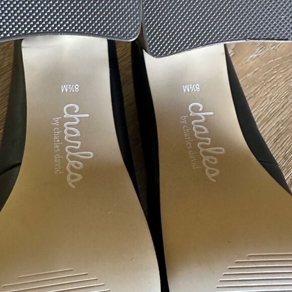 CHARLES BY CHARLES DAVID NANDI DRESS SHOE in Black - Picture 10 of 10